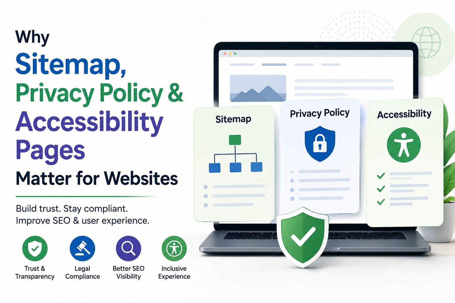 Important Website Pages Every Site Needs for Better SEO and User Trust