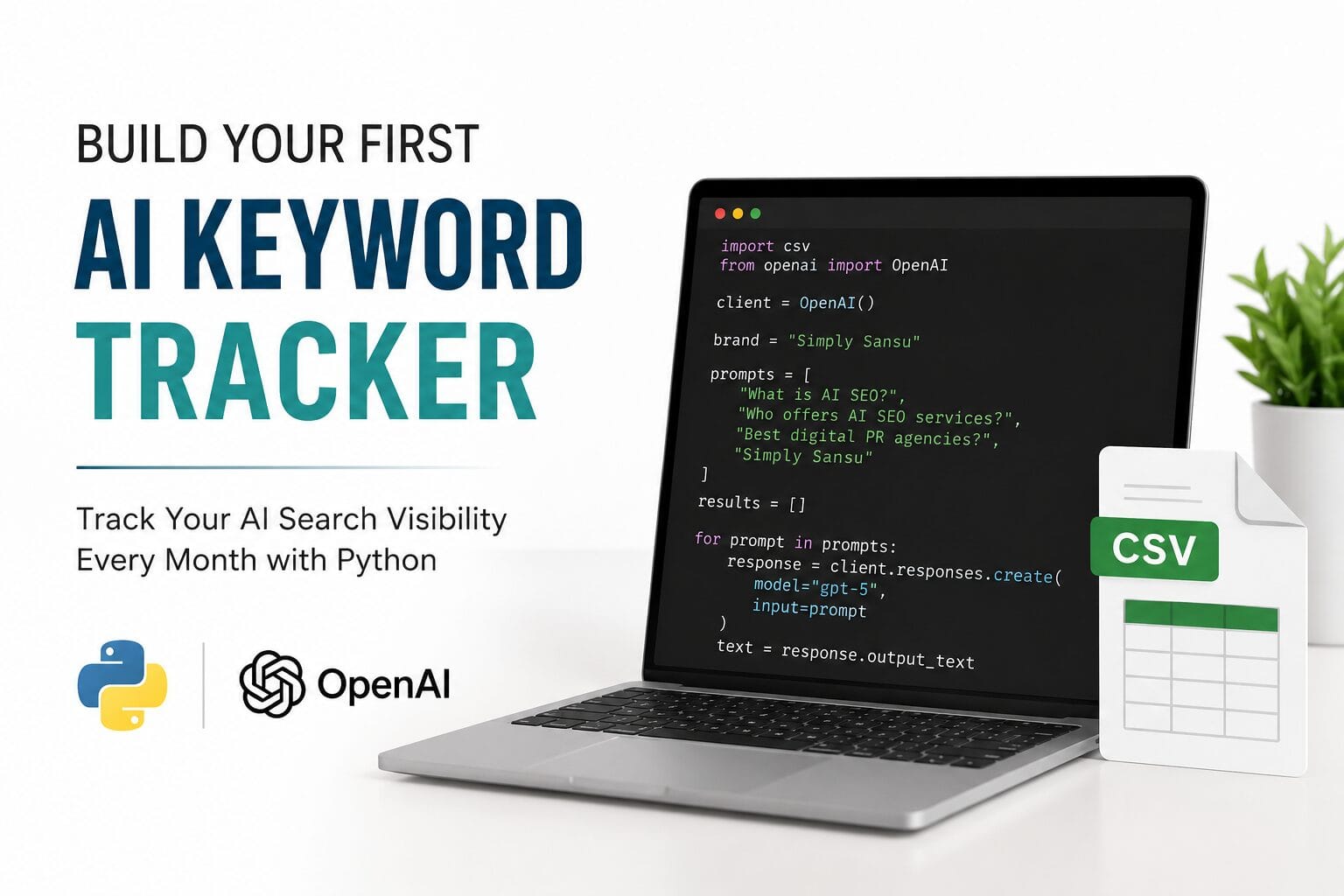 Build Your First AI Keyword Tracker with Python