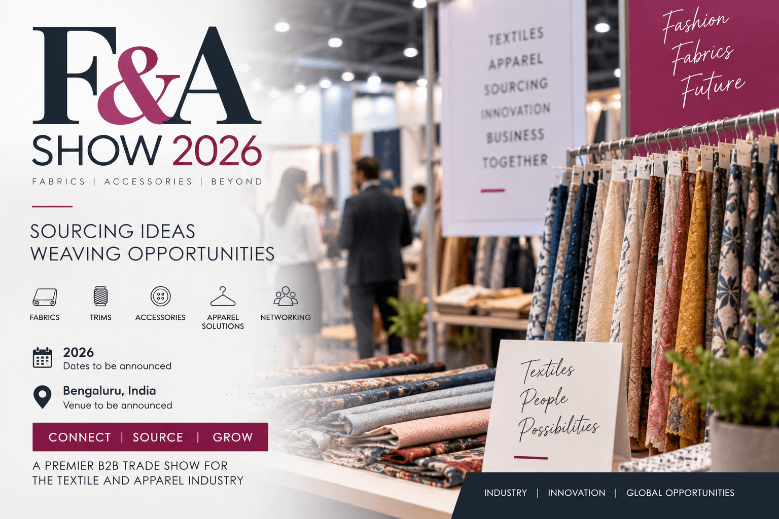 F&A Show 2026 Textile Futures