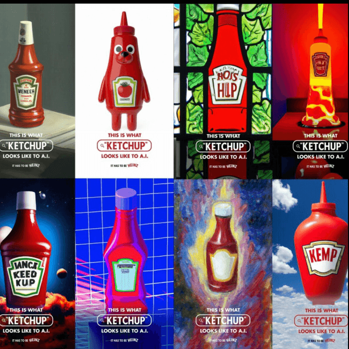 Heinz “AI Ketchup”