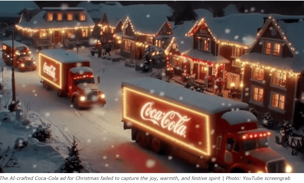 Coca-Cola’s “Holidays Are Coming” Christmas Ad
