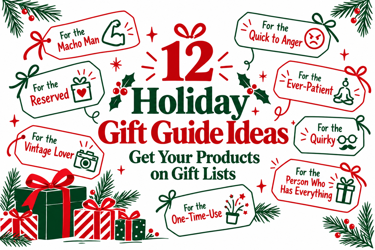 Gift Guide for the Quick to Anger, the Reserved, or the Macho Man: How to Stay Different in a Sea of Gift Guides