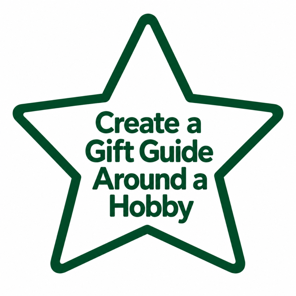Create a Gift Guide Star