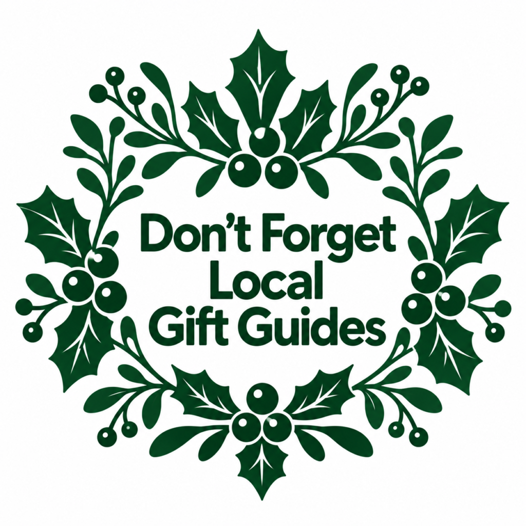 Don’t Forget Local Gift Guides Wreath