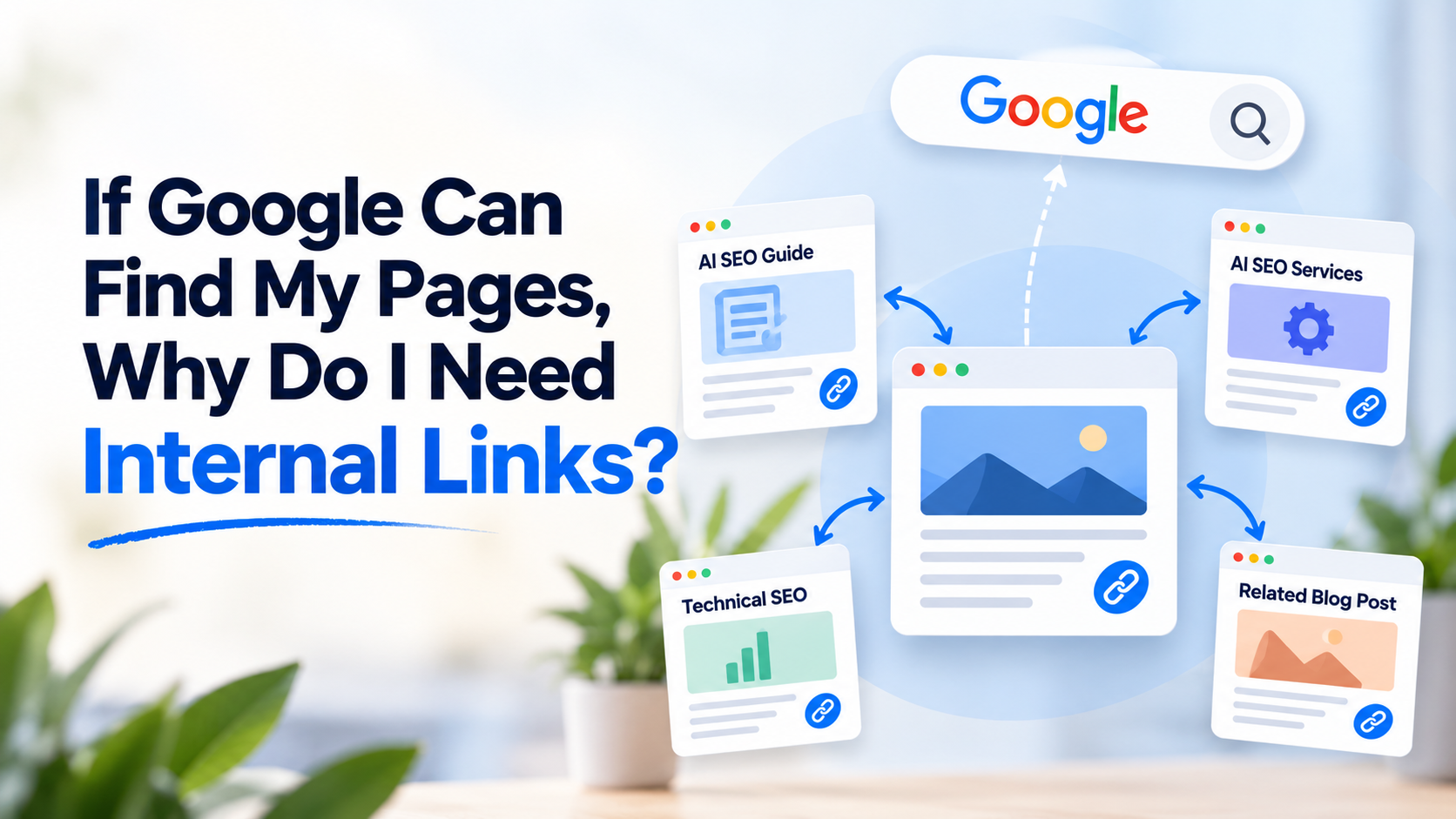 Internal Links Connecting SEO Pages
