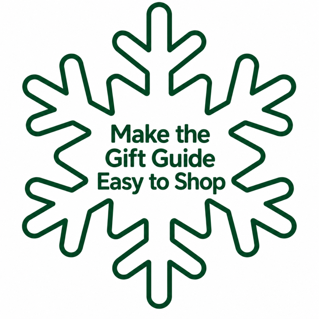 Make the Gift Guide Easy to Shop