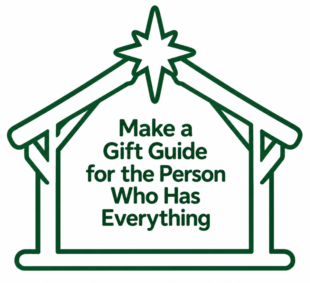 Nativity Crib Gift Guide